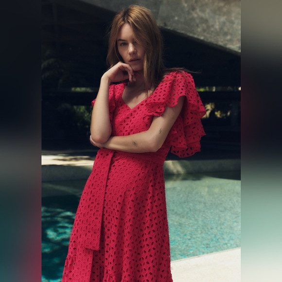 Zara Embroidered Dress - Picture 5 of 5